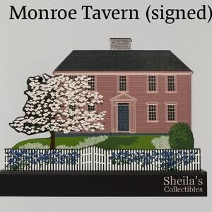 Sheila’s Collectibles:  Monroe Tavern (Signed) SOC98